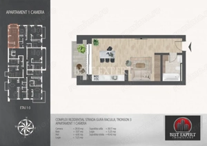 Garsoniera Ideal Investitie -7 minute metrou N.Teclu - imagine 3