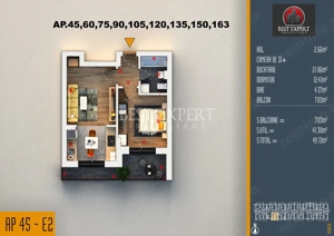 2 Camere Ideal Investitie -Incalzire in pardoseala - imagine 2