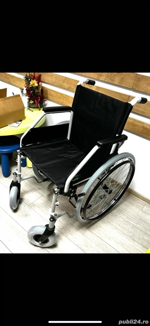 Carucior cu rotile cu roti pline, nou