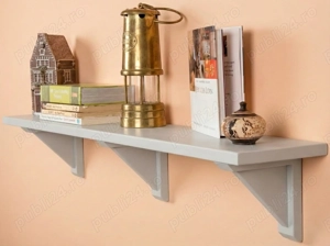 Etajera Raft din Lemn Masiv (Brad)   Stil Scandinav  900mm - Nouă