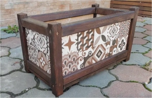 Jardiniera lemn - imagine 5