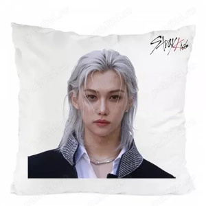 Perna personaliz foto Felix trupa kpop- Stray Kids. Dimens  45cmx 45cm cadou 