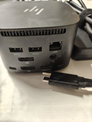  Docking station HP Thunderbolt G4 de 120 W - imagine 3