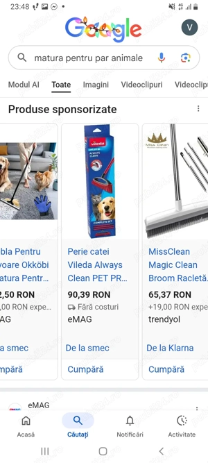 Matura pentru par de câini și pisici , noua 