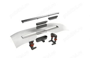 Rigola dus Easy Drain 70 cm reglabila pe picioruse si Van den Berg 70 cm fixa