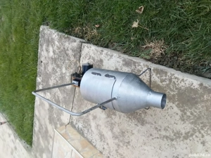 Pirlitoare pt porci cu lemne cu ventilator 12 v - imagine 2