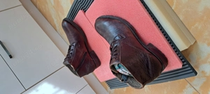 Bocanci din piele naturala Leone 43.5-44