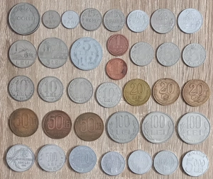 36 monede ani diferiti si 3 bancnote - imagine 2