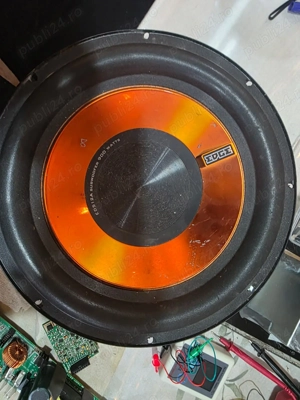 difuzor subwoofer edge eds12A 900w defect