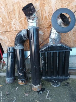 Recuperator căldură cu burlane