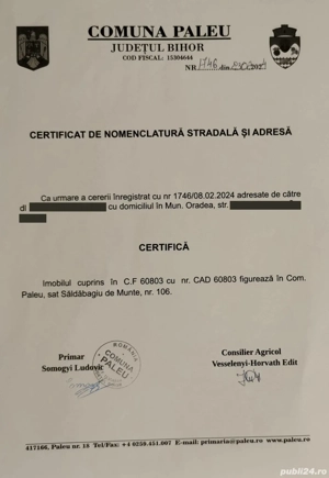  Teren intravilan 3.000 mp  Săldăbagiu de Munte,la doar 8 min de Oradea - imagine 9