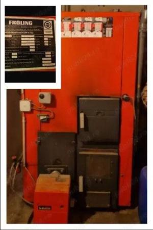 Centrala cazan lemne 25kw , ulei 30kw