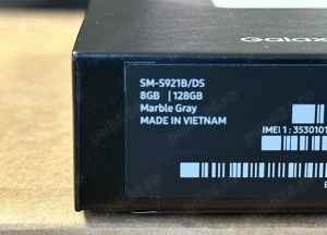 Samsung Galaxy S24 5G Space Grey 128Gb sigilat in cutie