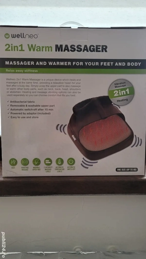 Aparat masaj picioare Wellneo