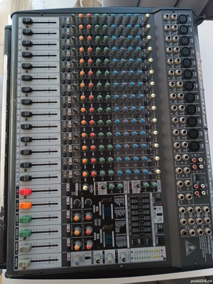 Behringer stație amplificare mixer și boxe active Lem Italia