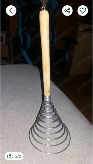 Tel cu maner de lemn