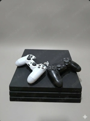 Playstation 4 pro + 2 controllere