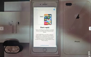 Vând iPhone 8 Plus 64GB + AirPods 
