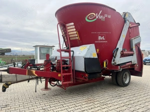 Remorca tehnologica   furajera BVL   12 m  ( electric si hidraulic )