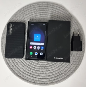  Samsung Galaxy S23 Black, 128 sau 256 GB, liber la cutie