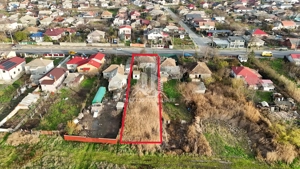 Teren intravilan 1052mp cu casa renovabila de cărămidă Tuzla - imagine 4