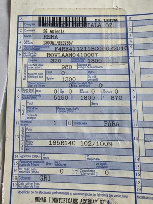 vând remorcă apicola, platformă  - imagine 2