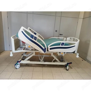 Pat electric medical  de spital cu telecomanda ,saltea ,targa,targi 