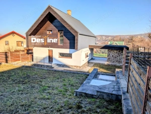 Casă design Nordic D+P+1+POD stil Scandinav 160 mpU și 800 mp teren Rond Bucium - imagine 2