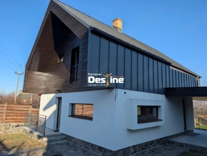 Casă design Nordic D+P+1+POD stil Scandinav 160 mpU și 800 mp teren Rond Bucium - imagine 18