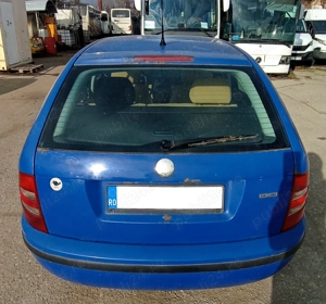 Skoda Fabia 1.4 benzină, 2001, albastră, ITP valabil   funcțională - imagine 2
