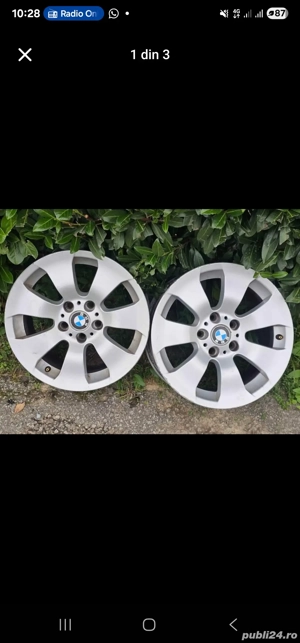 vând jante r17 bmw 225 55 17 - imagine 5