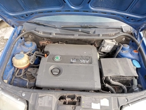 Skoda Fabia 1.4 benzină, 2001, albastră, ITP valabil   funcțională - imagine 9