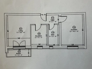 Apartament cu 2 camere mobilat si utilat POD pe toata suprafata Braytim Giroc