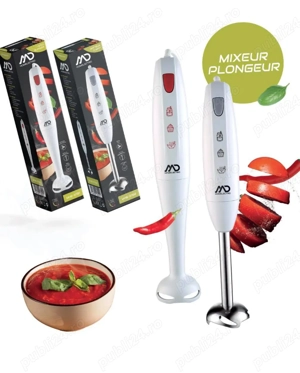 Blender vertical Electrohome, 200 W, Alb