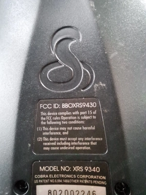 Detector de radar 12 band 360 Cobra XRS 9430 360 grade - imagine 3