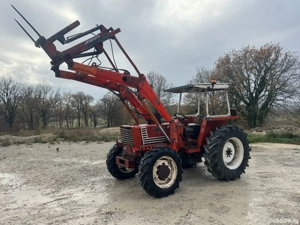 Fiat 580 4x4 incarcator frontal defect 
