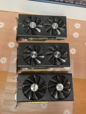 Placa video RX470 Saphire 8 Gb DDR5   256 biti, garantie 6 luni - imagine 2