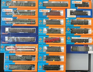 Vagoane de calatori trenulet electric H0, Roco.