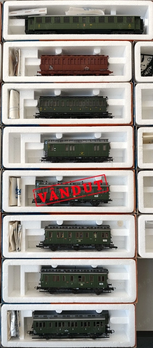 Vagoane de calatori trenulet electric H0, Roco. - imagine 4