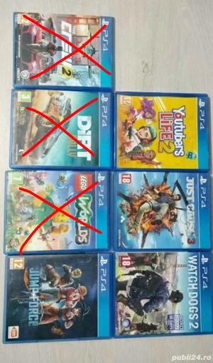 Vând jocuri PS4 ..