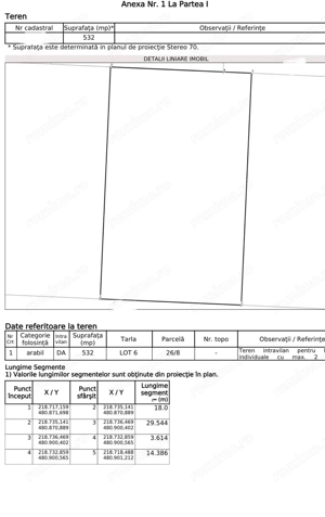 AV671 De vanzare 2 PARCELE la Bucovat, cu UTILITATI, 50m de asfalt - imagine 3