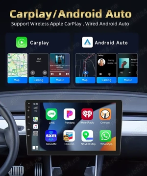 Navigatie Android 4GB RAM + 64GB Volkswagen VW PASSAT B6 B7 CC 10" inch - imagine 4