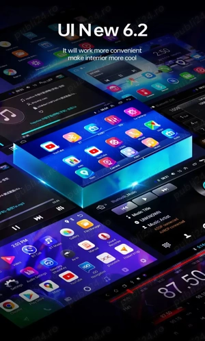 Navigatie Android 4GB RAM+ 64GB Dacia Renault Logan 2 Sandero 2 CarGPS - imagine 4