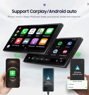 Navigatie Android 4GB RAM+ 64GB Dacia Renault Logan 2 Sandero 2 CarGPS - imagine 3