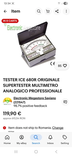 Tester,aparat de măsură.neprobat - imagine 3
