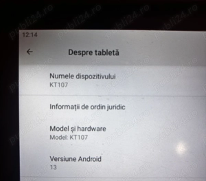 Tabletă KT107 Android 13  - imagine 3