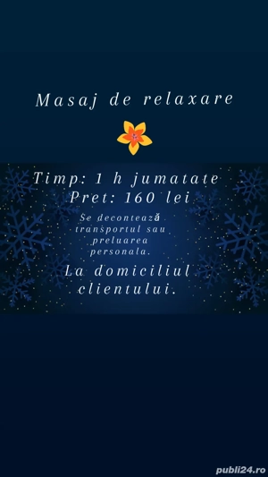 Masaj si curatenie la domiciliu. - imagine 2