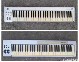 M-Audio Keystation 61 es   Korg K61 midi controlere