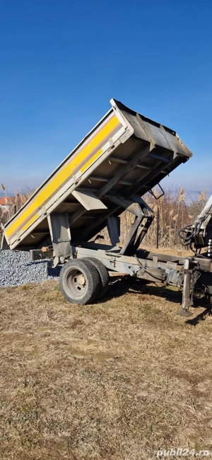 Camioneta Iveco Daily 2.3 basculabila cu macara de 1.4 tone - imagine 9