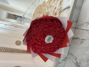 Buchete si ursuleți trandafiri eterni 